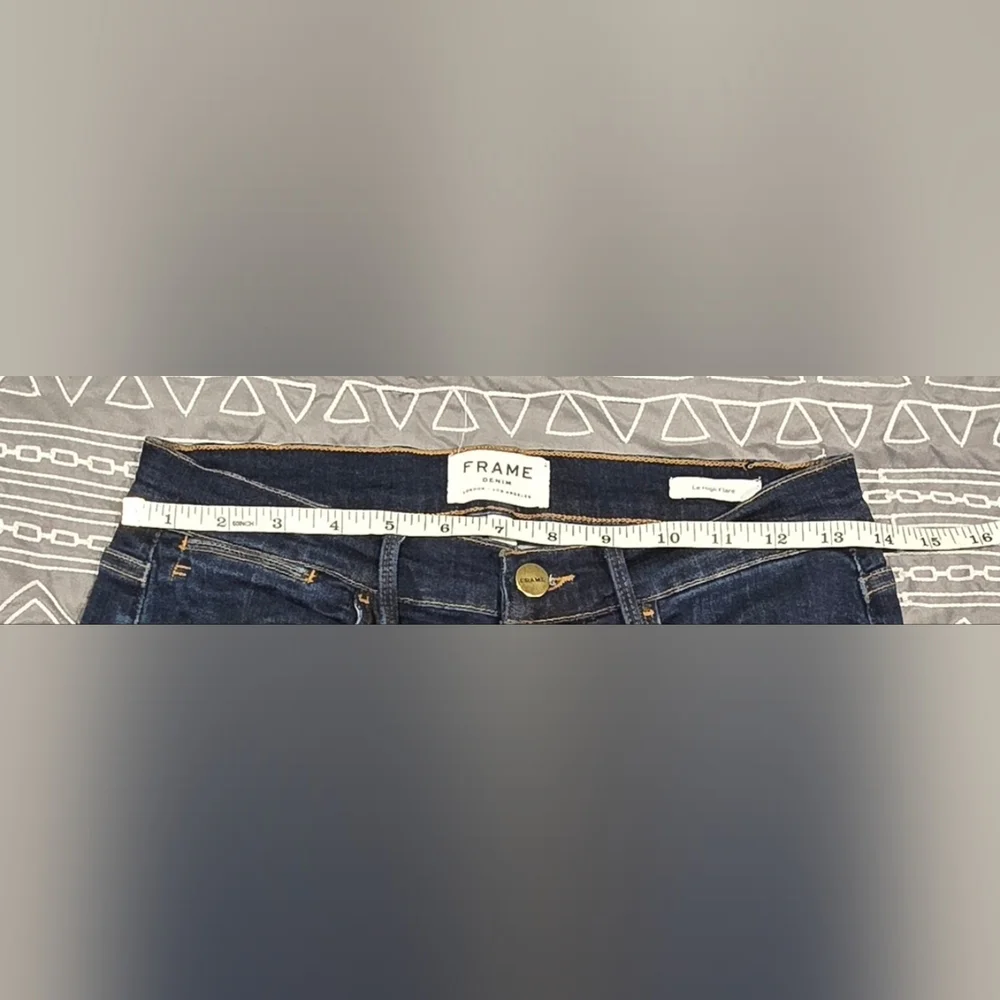 FRAME Le High Flare Jeans Size 29 - Picture 5 of 7